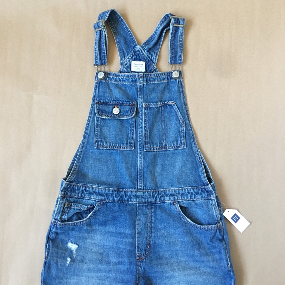 Gap Kids denim overalls